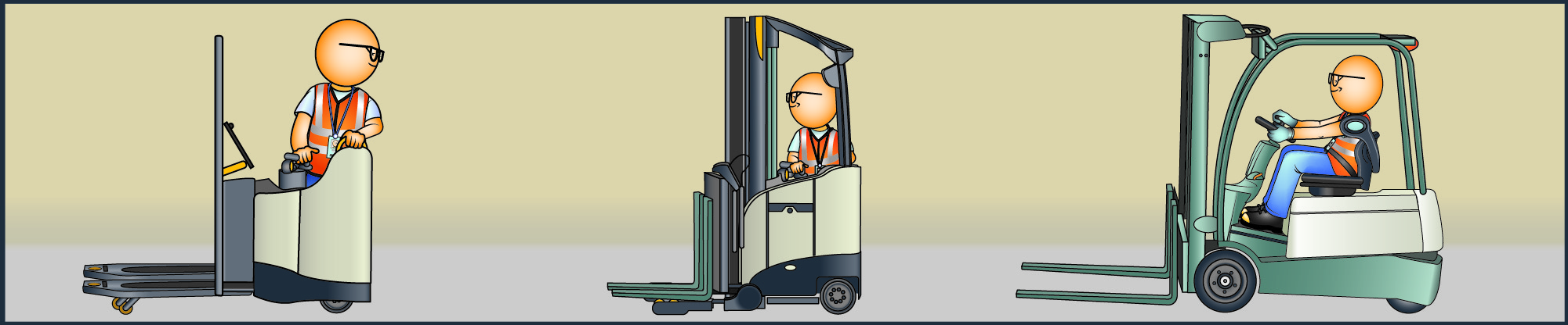 Forklift truck image